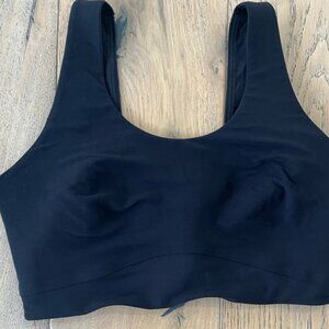 Women X-Large Everyday Soft Black Yoga Sports Bra